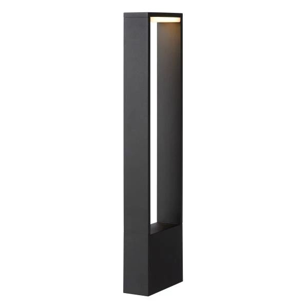 Lucide GOA - Bollard light Outdoor - LED - 1x6,5W 3000K - IP54 - Anthracite - detail 1